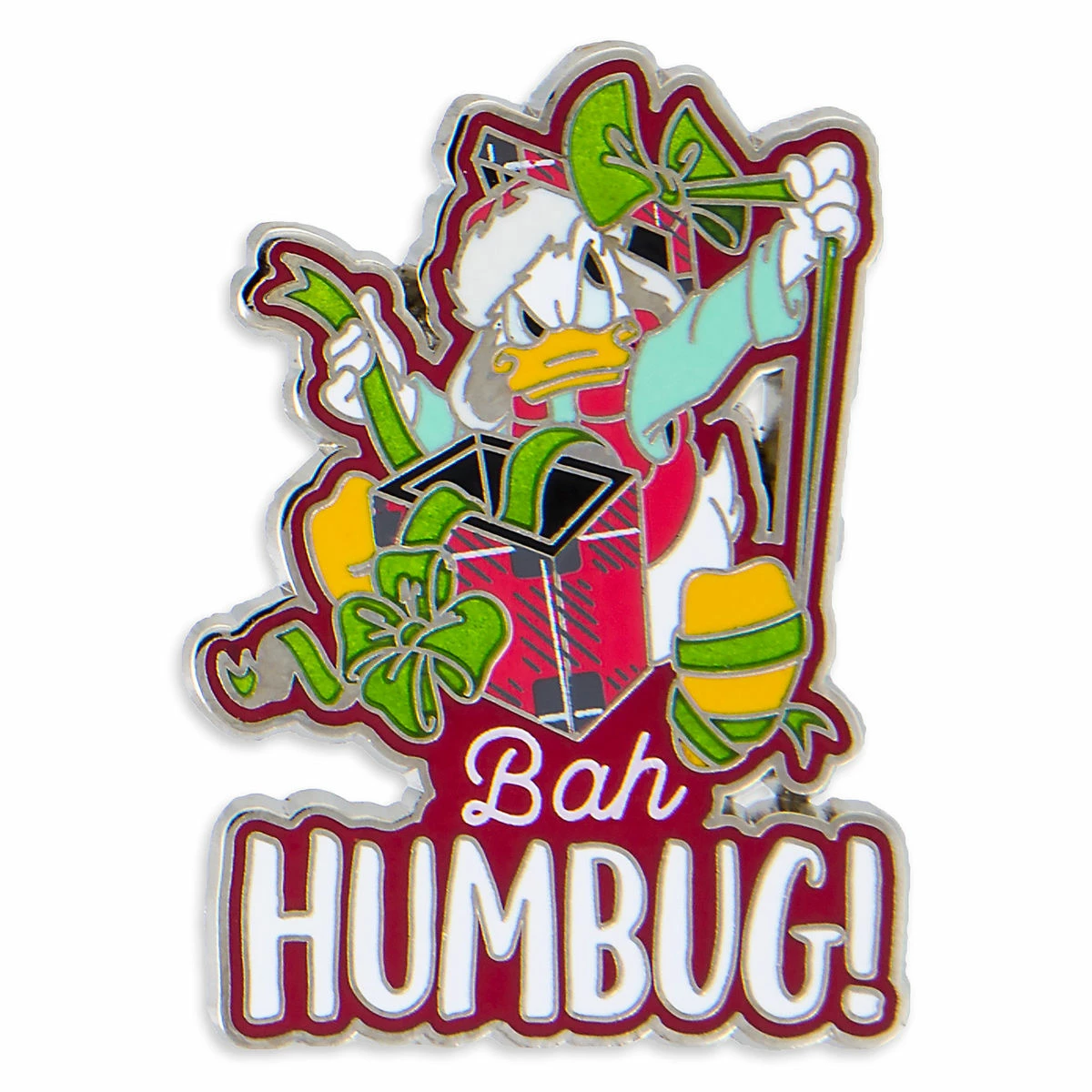 Disney Holiday Pin - Donald Duck - Bah Humbug 3 Disney Holiday Pin - Donald Duck - Bah Humbug