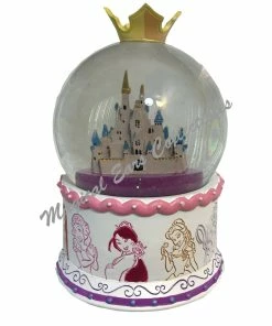 Disney Musical Snow Globe - Princesses With Castle