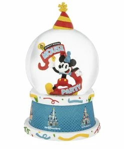 Disney Snow Globe - Mickey's Celebration - Light Up