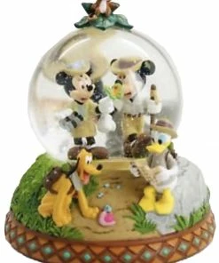 Disney Snow Globe - Mickey Mouse And Friends - Adventure Isle