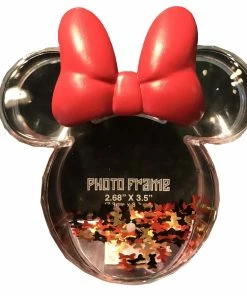 Disney Snow Globe Photo Frame - Minnie Mouse Icon