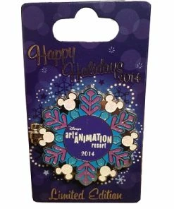 Disney Holidays Resort Pin - 2014 Art Of Animation Resort