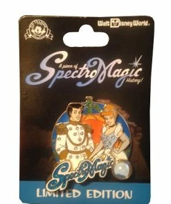 Disney Spectomagic Pin - Piece Of Disney History - Cinderella & Prince