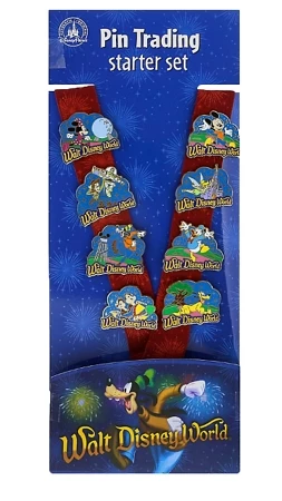 Disney Pin Trading Starter Set - Mickey & Friends - Walt Disney World 3 Disney Pin Trading Starter Set - Mickey & Friends - Walt Disney World