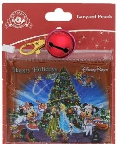 Disney Lanyard Pouch - Happy Holidays - Mickey & Friends