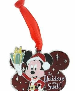 Disney Christmas Pin - Santa Mickey - The Holidays Are Swell
