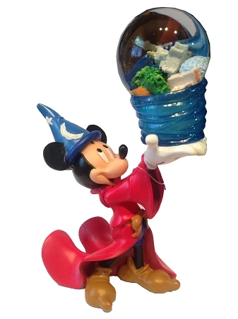 Disney Snow Globe - Mickey Mouse - Four Parks - Walt Disney World 3 Disney Snow Globe - Mickey Mouse - Four Parks - Walt Disney World