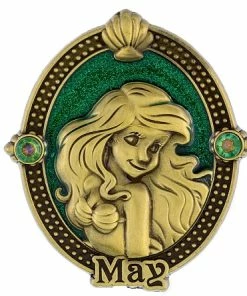 Disney Birthstone Pin - Princess Ariel - May