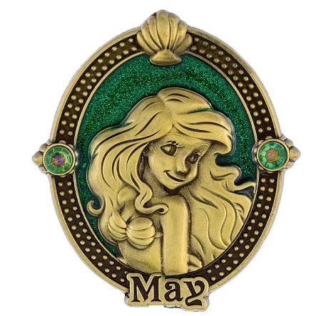 Disney Birthstone Pin - Princess Ariel - May 3 Disney Birthstone Pin - Princess Ariel - May