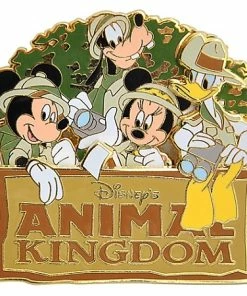 Disney Animal Kingdom Pin - Safari Fab 4