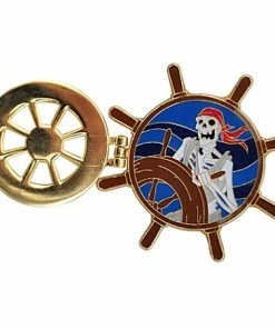 Disney Pirates Of The Caribbean Pin - Ship's Wheel