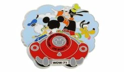 Disney Mickey Mouse Pin - Gang Road Trip To The Walt Disney World
