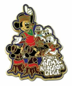 Disney Pin- Disney's Animal Kingdom Lodge - Fireside Pin