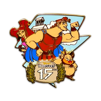 Disney Hercules Pin- 15th Anniversary - Limited Edition 3 Disney Hercules Pin- 15th Anniversary - Limited Edition