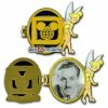 Disney Retro Logo Pin - Walt Disney & Tinker Bell