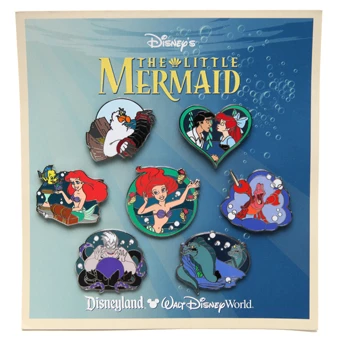 Disney Princess Pin Set - Little Mermaid 3 Disney Princess Pin Set - Little Mermaid