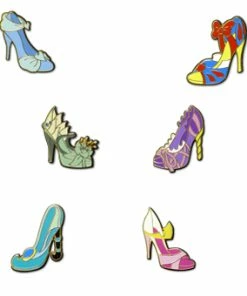 Disney Princess Pin Set - Princesses Shoes