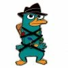 Disney Christmas Pin - Agent P From Disney's Phineas And Ferb