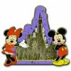 Disney Maze Pin - Mickey And Minnie Castle