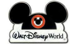 Disney Mickey Mouse Pin - Walt Disney World Ear Hat Logo