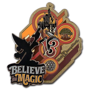 Disney 2013 Retro Art Pin - Sorcerer Mickey - Believe In Magic 3 Disney 2013 Retro Art Pin - Sorcerer Mickey - Believe In Magic