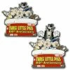 Disney Three Little Pigs Pin - 80th Anniversary - Limited Edition 1 Disney Three Little Pigs Pin - 80th Anniversary - Limited Edition -Pins Shop 400007422605