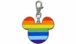 Disney Pin Lanyard Medal - Rainbow Mickey Mouse Icon