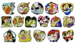 Disney Mystery Pin - Disney Couples Set - 5 Random