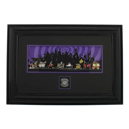 Disney Frame And Pin Set - Nightmare Before Christmas 20th Anniversary 3 Disney Frame And Pin Set - Nightmare Before Christmas 20th Anniversary