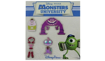 Disney Booster Pin Set - Monsters University Booster Set 3 Disney Booster Pin Set - Monsters University Booster Set