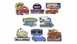 Disney Cars Pin Set - Cars Kitsch Mystery Set