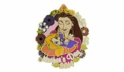 Disney Mother's Day Pin - 2014 – Queen And Baby Rapunzel