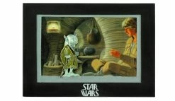 Disney Star Wars Weekends - 2014 Jumbo Yoda Pin With Mini-Print