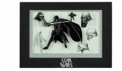 Disney Star Wars Weekends - 2014 Jumbo Vader Pin With Mini-Print