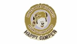 Disney Wilderness Lodge Pin - Mickey Mouse - Happy Camper
