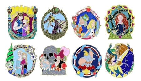 Disney Mystery Pin Set - Festival Of Fantasy Parade 3 Disney Mystery Pin Set - Festival Of Fantasy Parade