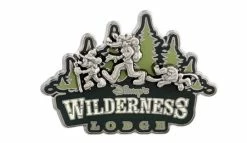 Disney Wilderness Lodge Pin - Mickey And Friends - Hiking Gang