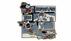 Disney Expedition Everest Pin - Beware Of The Yeti