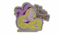 Disney Tangled Pin - Rapunzel Want A Hair Braid