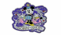 Disney Minnie Pin - Minnie Mouse - Born To Shop