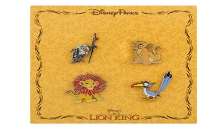 Disney Booster Pin Set - Lion King - Nala Zazu Simba And Rafiki 3 Disney Booster Pin Set - Lion King - Nala Zazu Simba And Rafiki