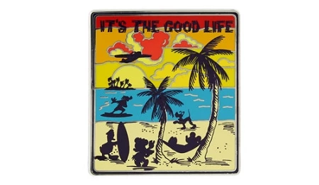 Disney Mickey And Friends Pin - It’s The Good Life 3 Disney Mickey And Friends Pin - It’s The Good Life