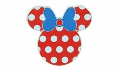 Disney Minnie Mouse Pin - Minnie With Blue Bow