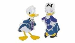 Disney Haunted Mansion Pin - Donald And Daisy As Maid And Butler
