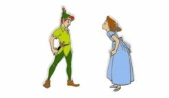 Disney Peter Pan Pin Set - Peter Pan And Wendy