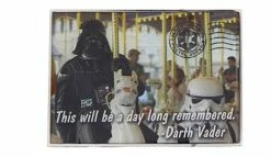 Disney Star Wars Pin - Darth Vader On A Carousel