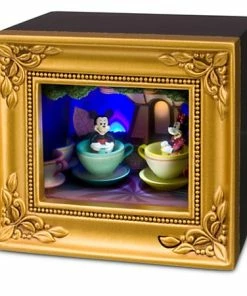 Disney Gallery Of Light - Mickey And Minnie Mouse Tea Cups By Olszewski