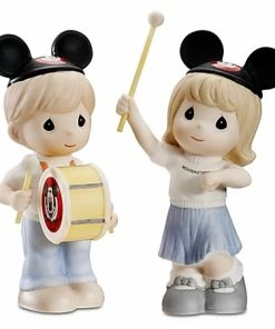 Disney Precious Moments Figurine Set - Come Along And Sing The Song -- 2-Pc.