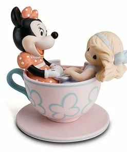 Disney Precious Moments Figurine - You Are My Cup Of Tea - Tea Cup