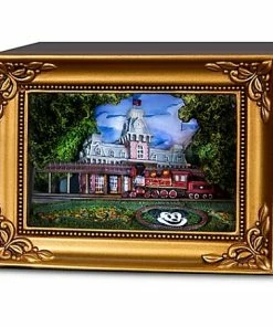 Disney Gallery Of Light - Main Street Train Station By Olszewski